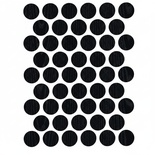 TAPA P/ TORNILLO EGGER NEGRO VETA U999ST19