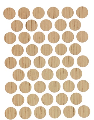 TAPA P/ TORNILLO ROBLE AMERICANO