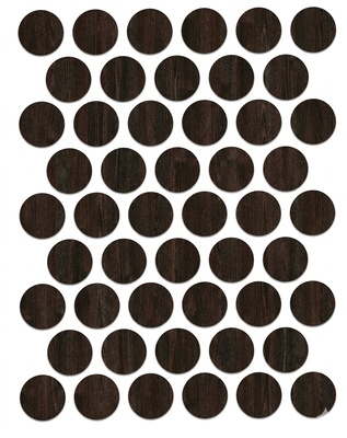 TAPA P/ TORNILLO ROBLE TERMO NEGRO H1199