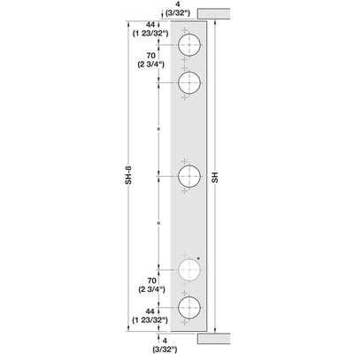 SLIDO F-PARK71 600mm 40825005