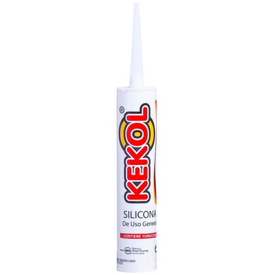 K-50 SILICONA ACETICA BLANCA 280gr KEKOL