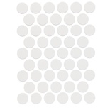 TAPA P/ TORNILLO HILADO BLANCO