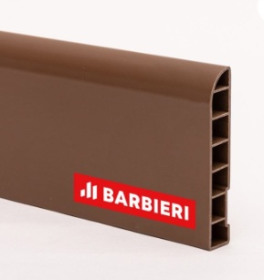 ZOCALO PVC BARBIERI DUO CEDRO x 3mt