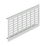 REJILLA DE VENTILACION ALUMINIO 250x102 HAFELE