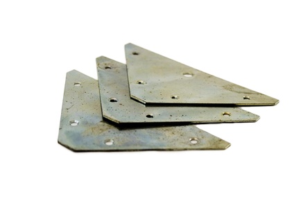 ESCUADRA PLANA ZINC