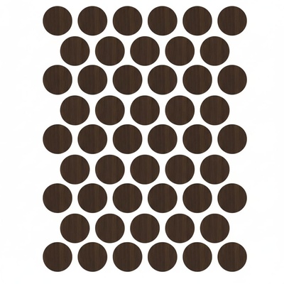 TAPA P/ TORNILLO FINELINE METAL MARRON H3192