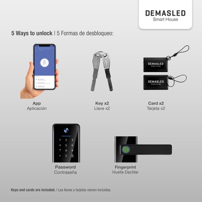 CERRADURA BIOMETRICA C/CAMARA 85000191