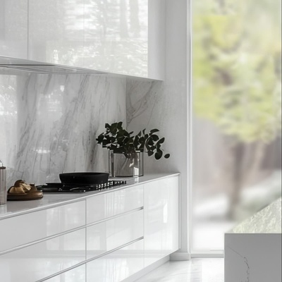 FAPLAC TACTIL MDF WHITE GLOSS 18