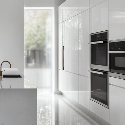 FAPLAC TACTIL MDF WHITE GLOSS 18