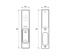 CERRADURA DIGITAL HAFELE PP8100 91220273