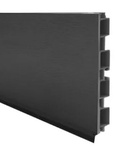 ZOCALO PVC NEGRO 150mm x3m