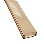 PERFIL 01 BLANCO P/ LED 2mts