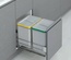 CESTO 16L16L GRIS 5228