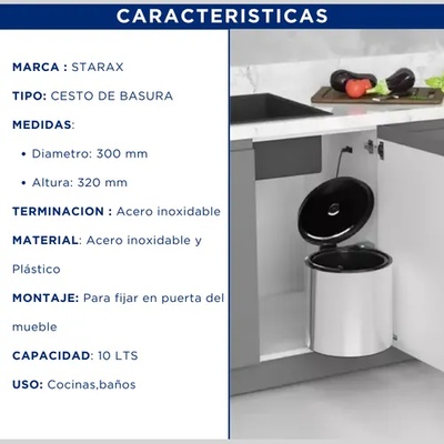 CESTO STARAX 10L 9350401