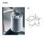 CESTO HAFELE BLANCO 15L