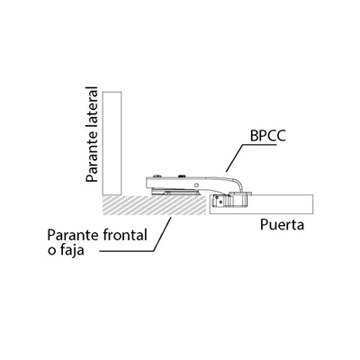 BISAGRA PILASTRA SC BPCS 85000548