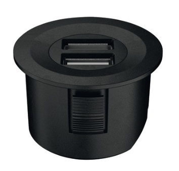 CARGADOR USB c/ CABLE NEGRO 83373751