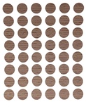 TAPA P/ TORNILLO CARVALHO MEZZO