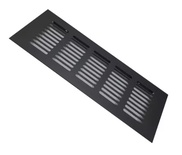 REJILLA 225x80mm NEGRO