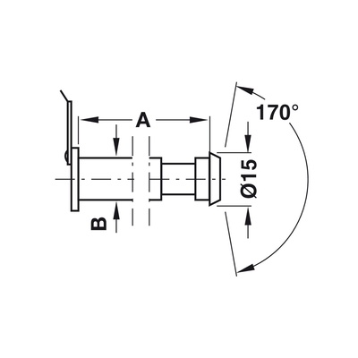 MIRILLA P/ puerta 95600001