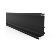 PERFIL GOLA SUP. P/LED NEGRO 85000460