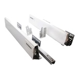 CORREDERA OCULTA c/LATERAL 400 EUROHARD BLANCO