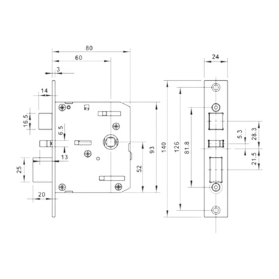 CERRADURA DIGITAL HAFELE DL7100 91220324