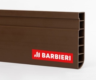 ZOCALO PVC BARBIERI DUO CEDRO x 3mt