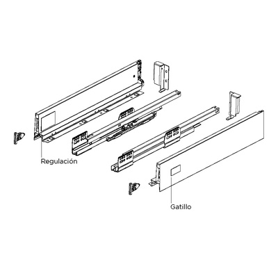 EUROSLIM 127mm 500 BLANCO 85000530
