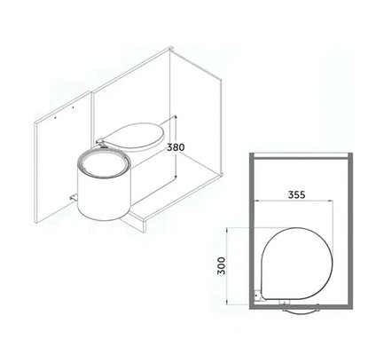 CESTO ACERO 14L 85000445