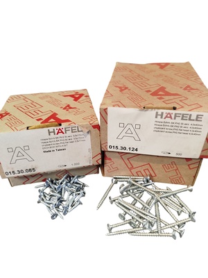 TORNILLO HAFELE G3.0x20mm 1.000u