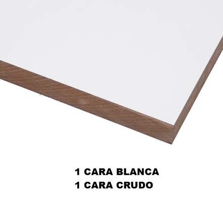 MDF EGGER 1 CARA BLANCO 18mm