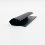 PERFIL PVC ANG. 4.8mm. TERMINAL NEGRO