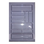 CUBIERTERO N5 760X510 GRIS 9132