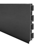 ZOCALO PVC NEGRO 120mm x3m