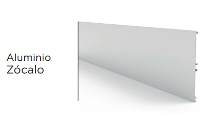 ZOCALO ALUMINIO 12CM