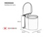 CESTO 12L EUROHARD BLANCO 5231