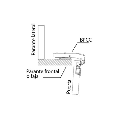 BISAGRA PILASTRA SC BPCS 85000548
