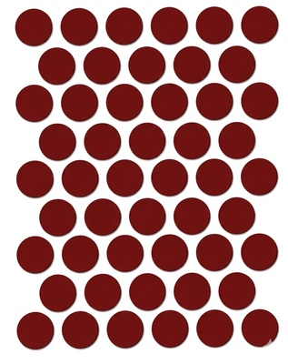 TAPA P/ TORNILLO ROJO BURGUNDY U311