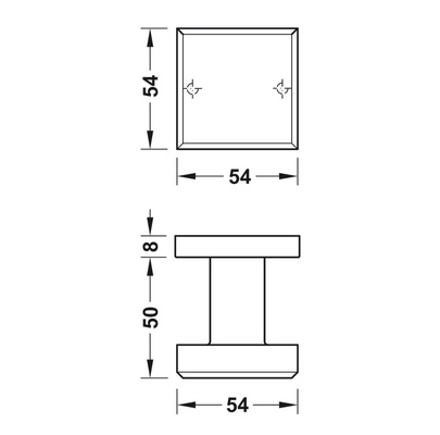 POMO FIJO HAFELE HL17 90370124