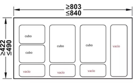 CUBO DE BASURA 46L 50249543