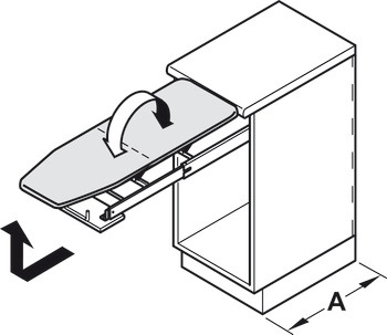 TABLA DE PLANCHAR HAFELE 56860710
