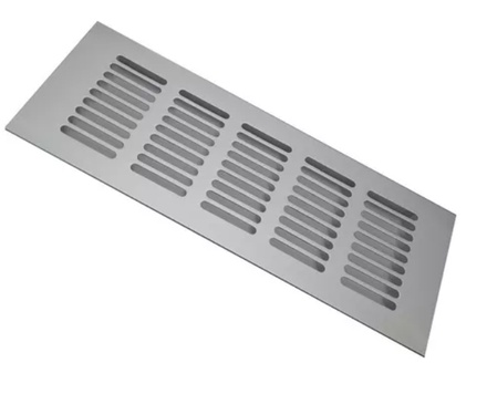 REJILLA 225x80mm ANODIZADO