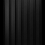 NOVEL WALL PANEL INTERIOR 170x2900mm BLACK